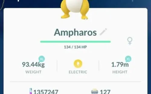 Ampharos en Pokémon GO