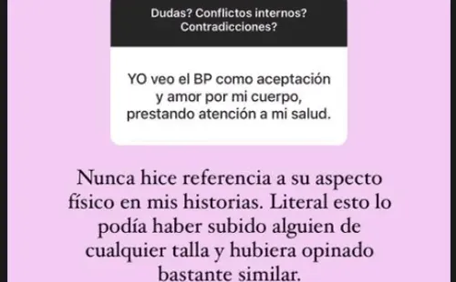 Las nuevas reacciones de Antonia Larraín por la polémica de Daniela Castro en Instagram.(1)