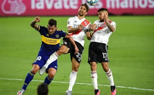 Boca Juniors viene de rescatar un empate en el úlitmo minuto jugando con 10 contra River Plate. (Foto: Getty)