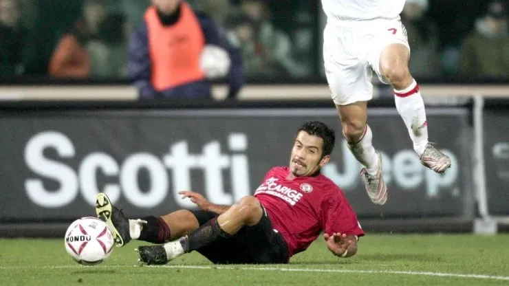 Jorge Vargas y Roberto Donadoni