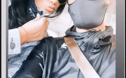 Pamela Díaz acompañando a Jean Philippe Cretton en el día de su vasectomía.(4)