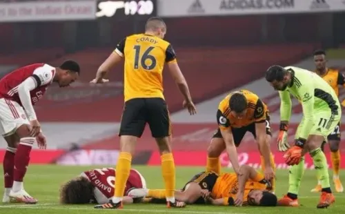 Fractura de cráneo de Raúl Jiménez ante Arsenal