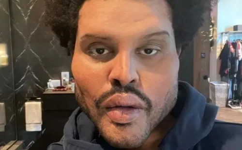 El sorprendente look que compartió The Weeknd en su Instagram y que lo llevó a ser comparado con el personaje de la serie animada “Bob Esponja”, “Calamardo” guapo.