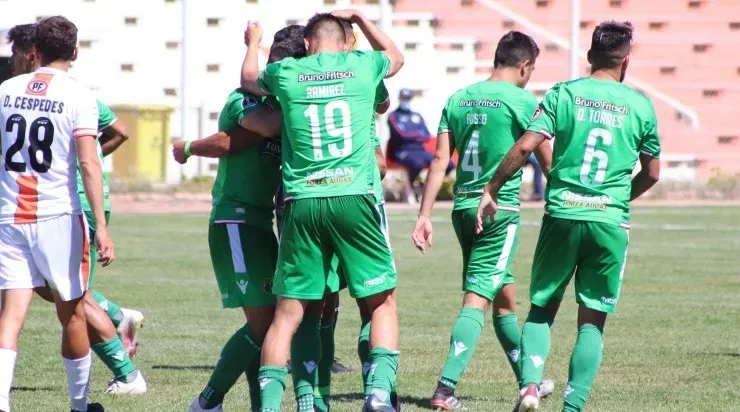 Audax Italiano rescató tres puntos de oro en el norte tras vencer a Cobresal. Foto: Agencia Uno