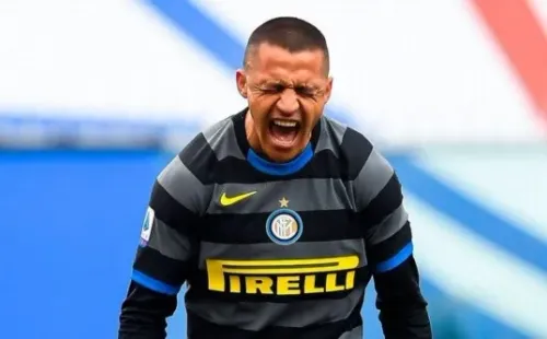 Alexis Sánchez asumió su error ante la Sampdoria, pero disparó con todo y pidió camiseta. Foto: Getty Images