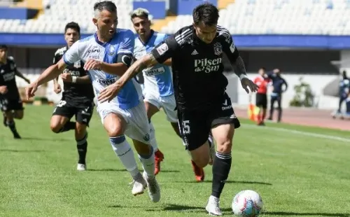 Mouche le puso el pecho a las balas, reconoció el mal momento pero pidió unión para sacar adelante a Colo Colo. Foto: Agencia Uno