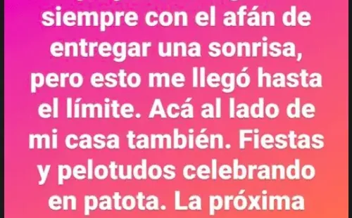 El desahogo del jurado de “Yo Soy” Cristian Riquelme por las fiestas en Cachagua.(4)