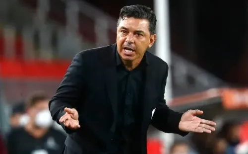 El equipo de Marcelo Gallardo estuvo irreconocible en la ida. (Foto: Getty)