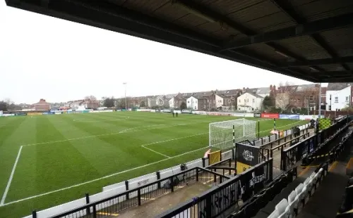 Este es el estadio Rosset Park, casa del Marine y donde se jugará el encuentro con el Tottenham. (Foto: Getty)