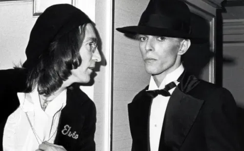 John Lennon y David Bowie