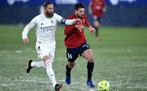 El Real Madrid viene de un pálido empate 0-0 en un nevado partido contra el Osasuna. (Foto: Getty Images)