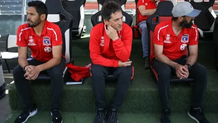 Mario Salas en Colo Colo