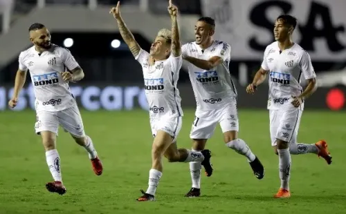 Yeferson Soteldo comandó al Santos a la final tras golear a Boca. (Foto: Getty)