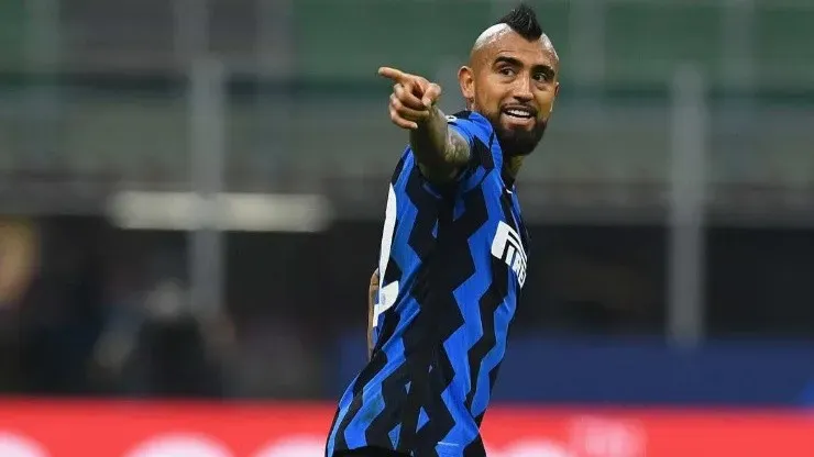 Arturo Vidal contra la Juventus