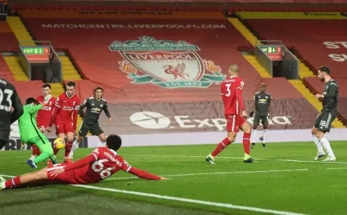 Allison fue el héroe del Liverpool sobre el final y sacó dos remates que eran goles. Foto: Getty Images