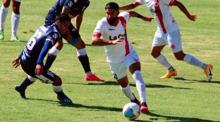 Unión San Felipe empató con Deportes Melipilla y aseguró su lugar en la final de la liguilla de Primera B. Foto: Unión San Felipe