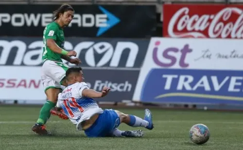 Montecinos ha sido una de las grandes figuras de Audax Italiano en las últimas fechas. Foto: Agencia Uno
