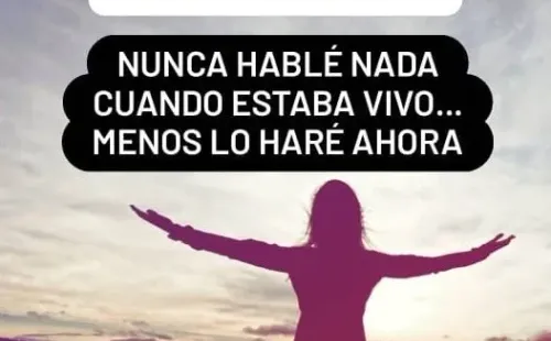 La historia de Francini Amaral sobre Felipe Camiroaga.