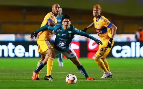 Dávila debutó por León en la derrota de su equipo frente a Tigres. (Foto: Getty)