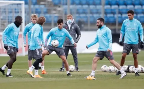 Este jueves el Real Madrid entrenó pensando en silenciar las críticas. Foto: Real Madrid