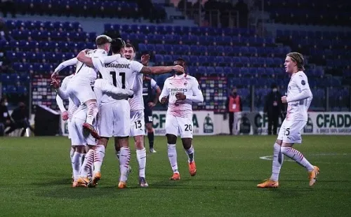 Con el triunfo frente al Cagliari, el Milan es el líder de la Serie A por tres puntis. (Foto: Getty)