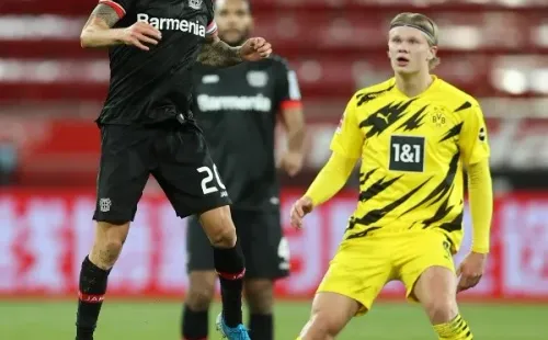 El volante nacional fue titular en el último encuentro de su escuadra. Foto: Getty Images.