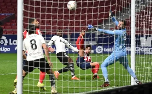 Joao Felix puso el empate y fue una de las figuras del Atlético de Madrid. Foto: Getty Images