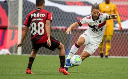 Flamengo no pudo con Paranaense y se complicó en el Brasileirao. Foto: Twitter