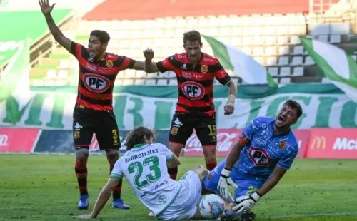 Nico Peric sufrió una fea falta en la ida y arriesgó perderse la vuelta, pero se infiltró para estar. Foto: Agencia Uno