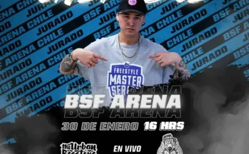 El destacado jurado de Dem Battles y FMS Chile llega ahora a la BSF Arena Chile. (Foto: BSF Arena)
