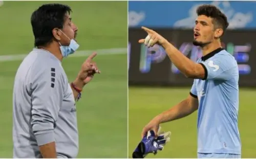 Eduardo Lalo Azargado, preparador de arqueros de Palestino, habría sido quien insultó a Dituro tratándolo de “muerto de hambre”.