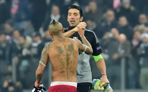 El King y Gigi formaron una gran amistad tras compartir camarín en la Juventus.