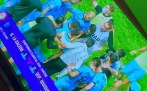 Johnny se volvió loco con el triunfo de los Dragones Celestes