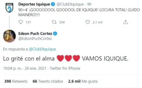 El triunfo de Iquique movió toda la tabla.