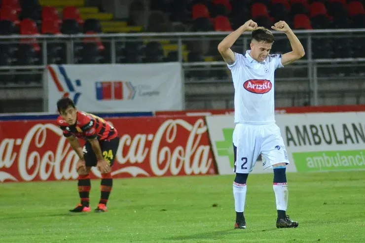 Melipilla dejó en el camino por el ascenso a Rangers de Talca. (Foto Agencia Uno)