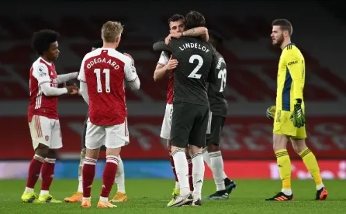 El nuevo fichaje del Arsenal, Martin Ødegaard, hizo su debut frente al Manchester United. (Foto: Getty)
