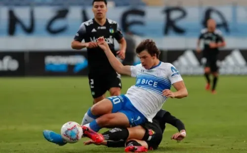 Católica sembró más dudas en su visita a Rancagua. En aquel partido ante O’Higgins cayeron por 2-0. Foto: Agencia Uno.