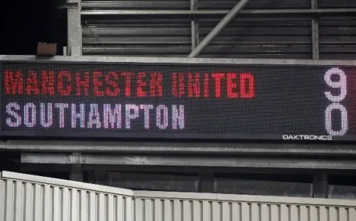 Diablos Rojos en modo aplanadora: El United no mostró piedada frente a un Southampton que se quedó con 10 en los primeros minutos. (Foto: Getty)