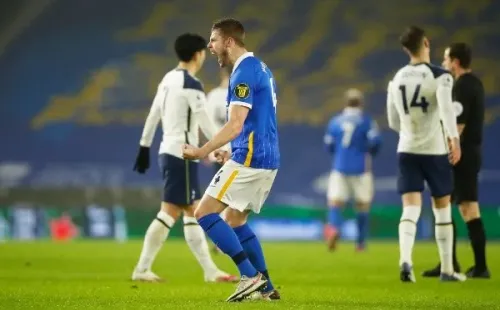 Tottenham no pudo con el Brighton y cayó derrotado por la mínima. Foto: Getty Images