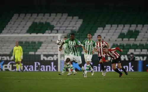 Betis intentó, pero no pudo ante el Athletic, quedándose con las ganas de avanzar a las semifinales de la Copa del Rey. Foto: Getty Images