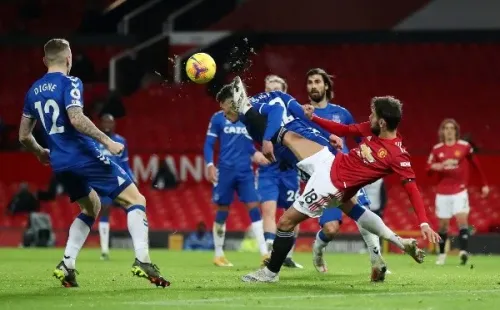 Manchester United y Everton dieron dura batalla en su empate 3-3. Foto: Getty Images