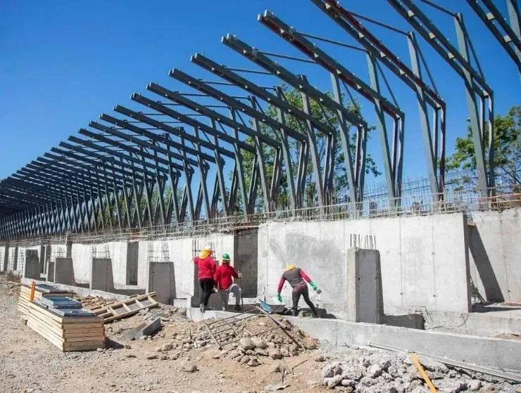 Remodelación del Estadio Municipal Roberto Bravo Santibáñez. Avance de la obra con fecha 11 de noviembre de 2020. (FOTO El Comunicador Noticias)