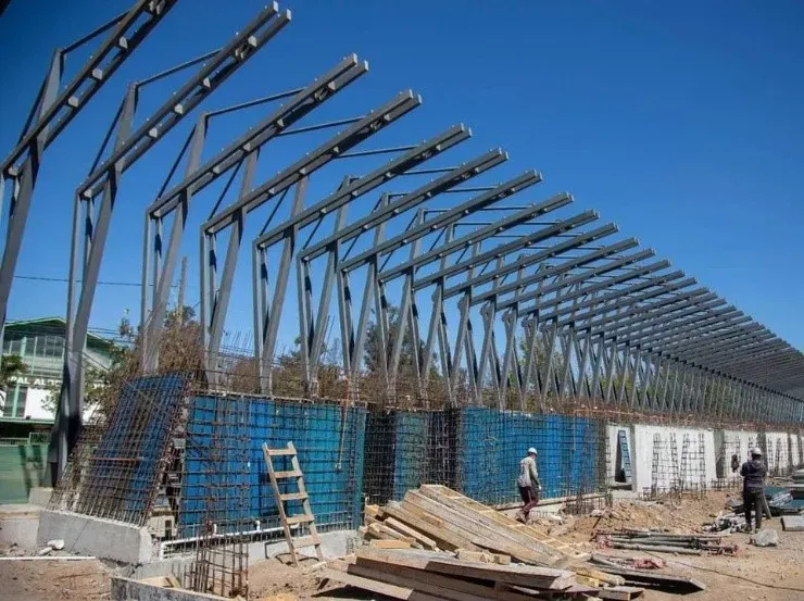 Remodelación del Estadio Municipal Roberto Bravo Santibáñez. Avance de la obra con fecha 11 de noviembre de 2020. (FOTO El Comunicador Noticias)