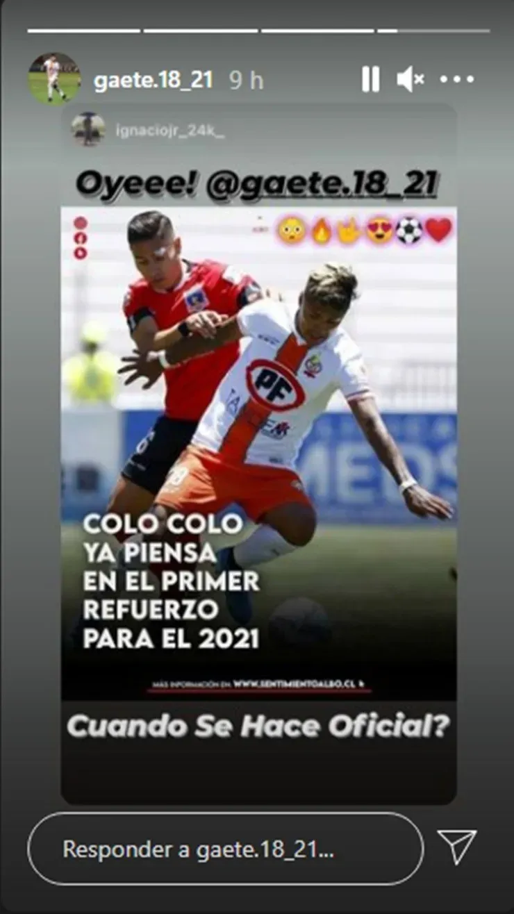 Juan Carlos Gaete, delantero chileno