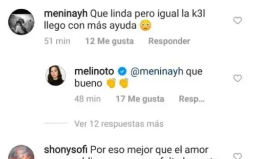 Los comentarios que recibió la actual pareja de Pangal Andrade, Melina Noto, tras la llegada de la ayuda de Kel Calderón al Cajón del Maipo.