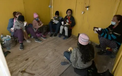 Crisis migrata en Colchane /    Agencia UNO