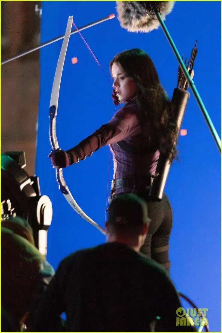 Hailee Steinfeld como Kate Bishop para “Hawkeye”.(9)