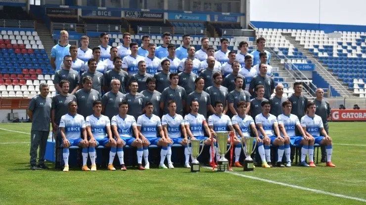 Universidad Católica foto oficial del tricampeonato 2018 2019 2020