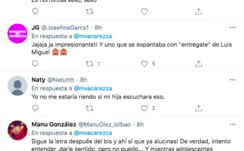 Las reacciones por el tuit de Marcela Vacarezza sobre la música que escucha su hija.(2)
