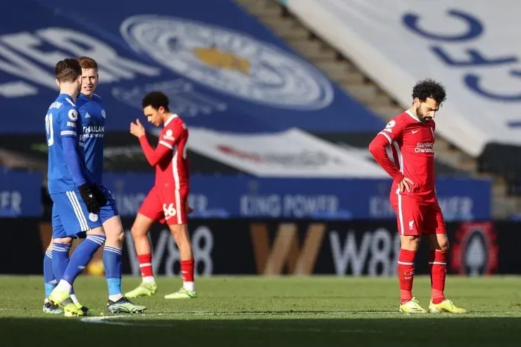 Liverpool fue derrotado por el Leicester City por 3-1 en la última fecha de la Premier League. (Foto: Getty)